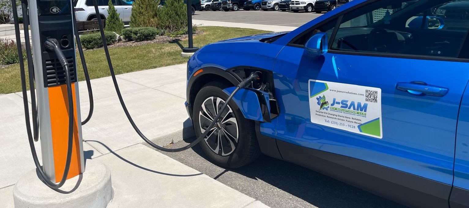 J-Sam EV Solutions providing engineering-driven EV charging infrastructure, reliability engineering, Operations & Maintenance (O&M), and energy optimization services.